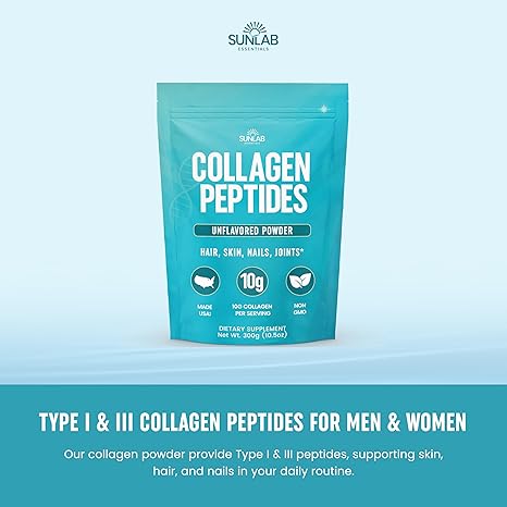 Collagen Peptides Powder Hydrolyzed Bovine - Unflavored (10.5oz)