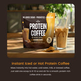 Caramel Protein Instant Coffee Powder (364g)
