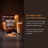 Caramel Protein Instant Coffee Powder (364g)